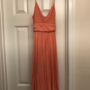 PEACH summer dress